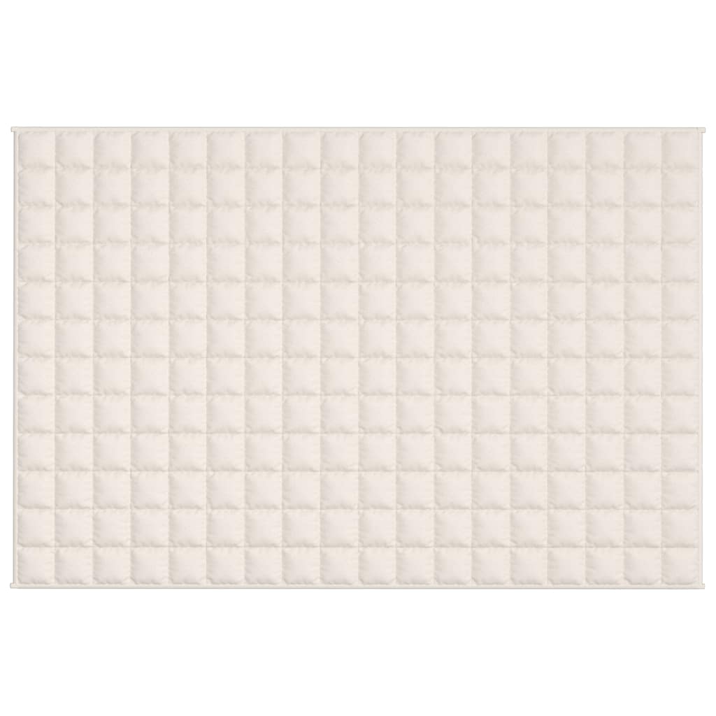 Gewichtsdecke Grau 122x183 cm 5 kg Stoff