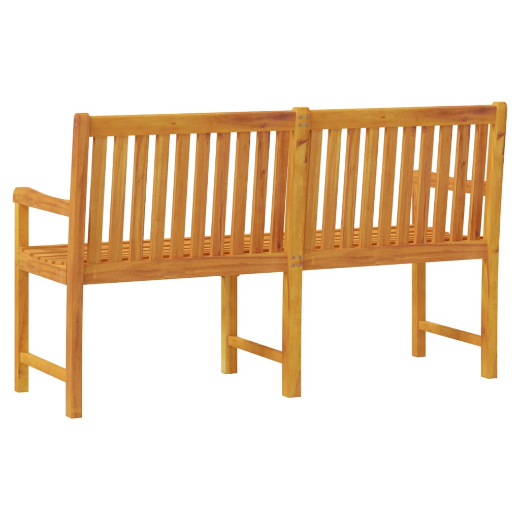 Bank Outdoor Natur 110 x 56 x 90 cm Massivholz Akazie