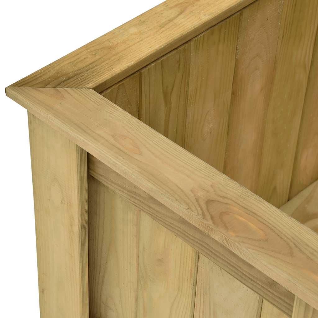 Hochbeet 100 x 50 x 50 cm Kiefernholz Imprägniert