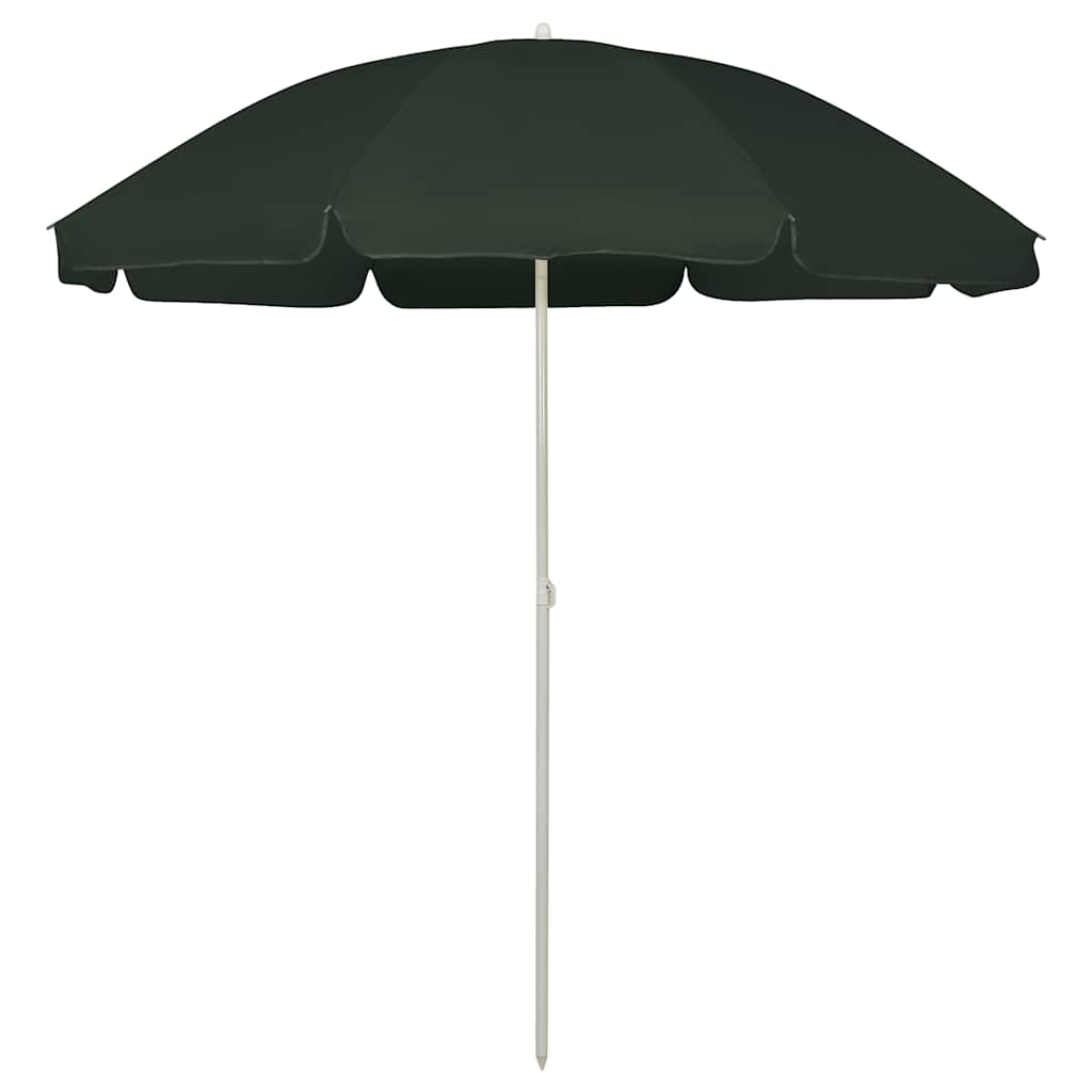 Sonnenschirm mit Stahlmast Sandfarbe 180 cm