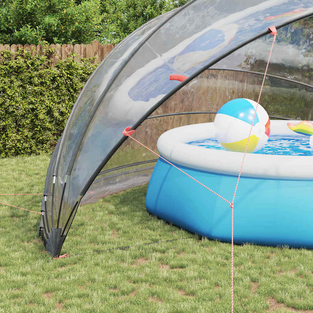 Pool-Dome 336 x 322 x 160 cm 185T Polyester mit PU-Beschichtung