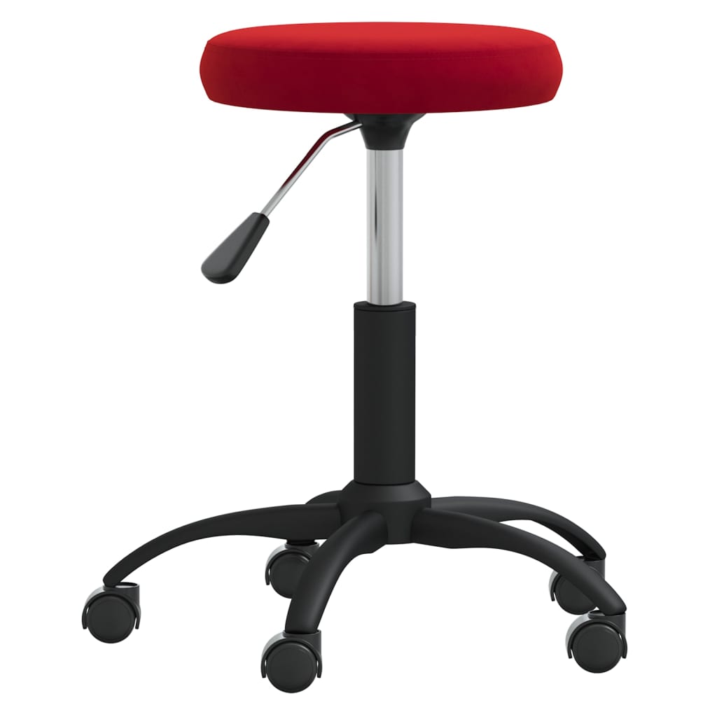 Massagehocker Samt Senfgelb