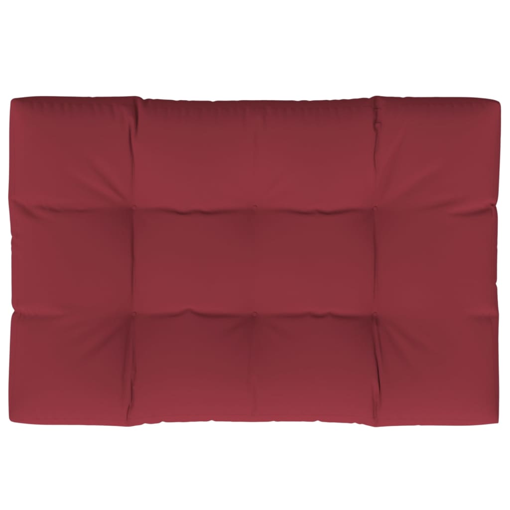 Palettenkissen Anthrazit 50x50x12 cm Stoff