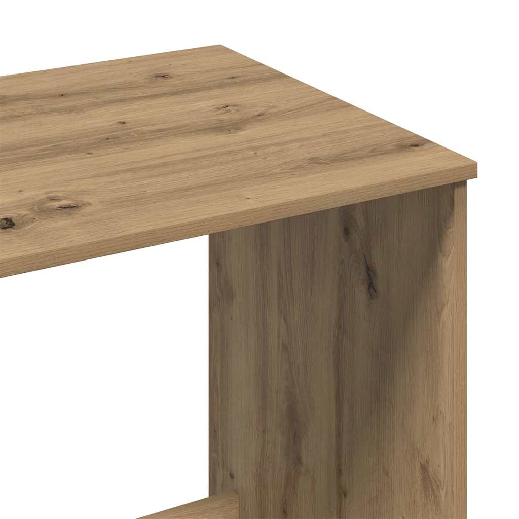 Schreibtisch Weiß 100x50x75 cm Holzwerkstoff