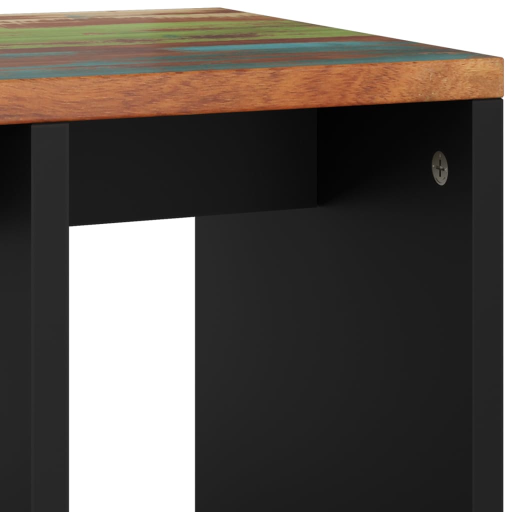 Beistelltisch 40x31x46 cm Massivholz Mango & Holzwerkstoff