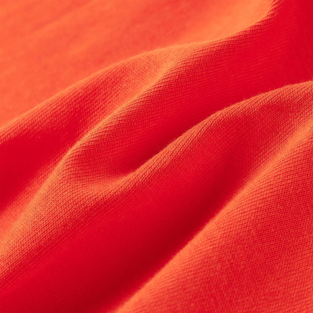 Kinder-Langarmshirt Hellorange 104