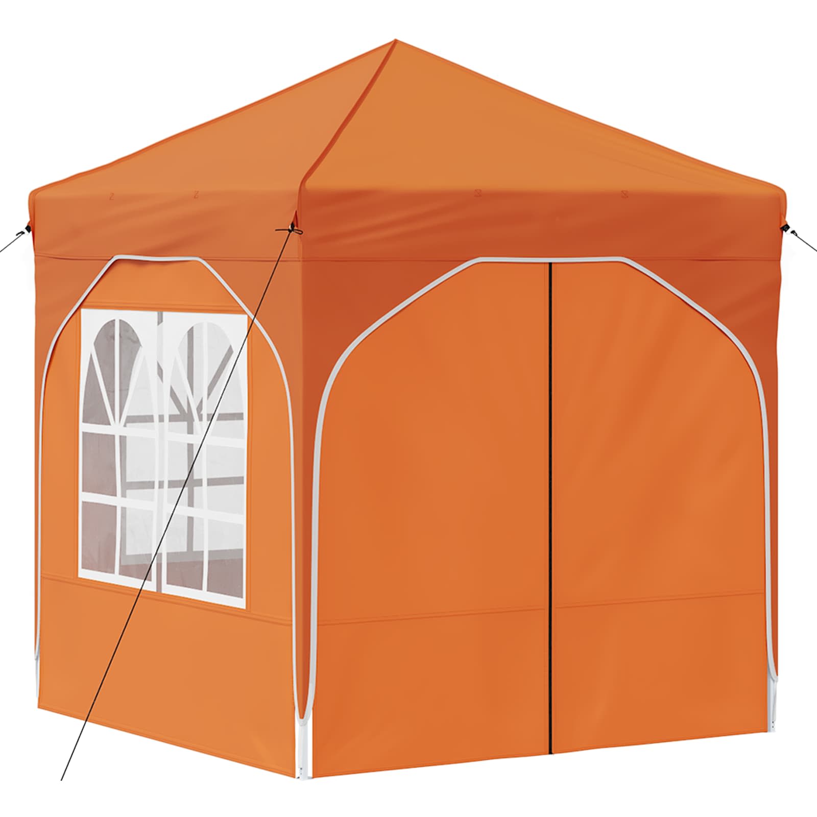 Pop-up Partyzelt 194 x 194 x 245 cm Creme