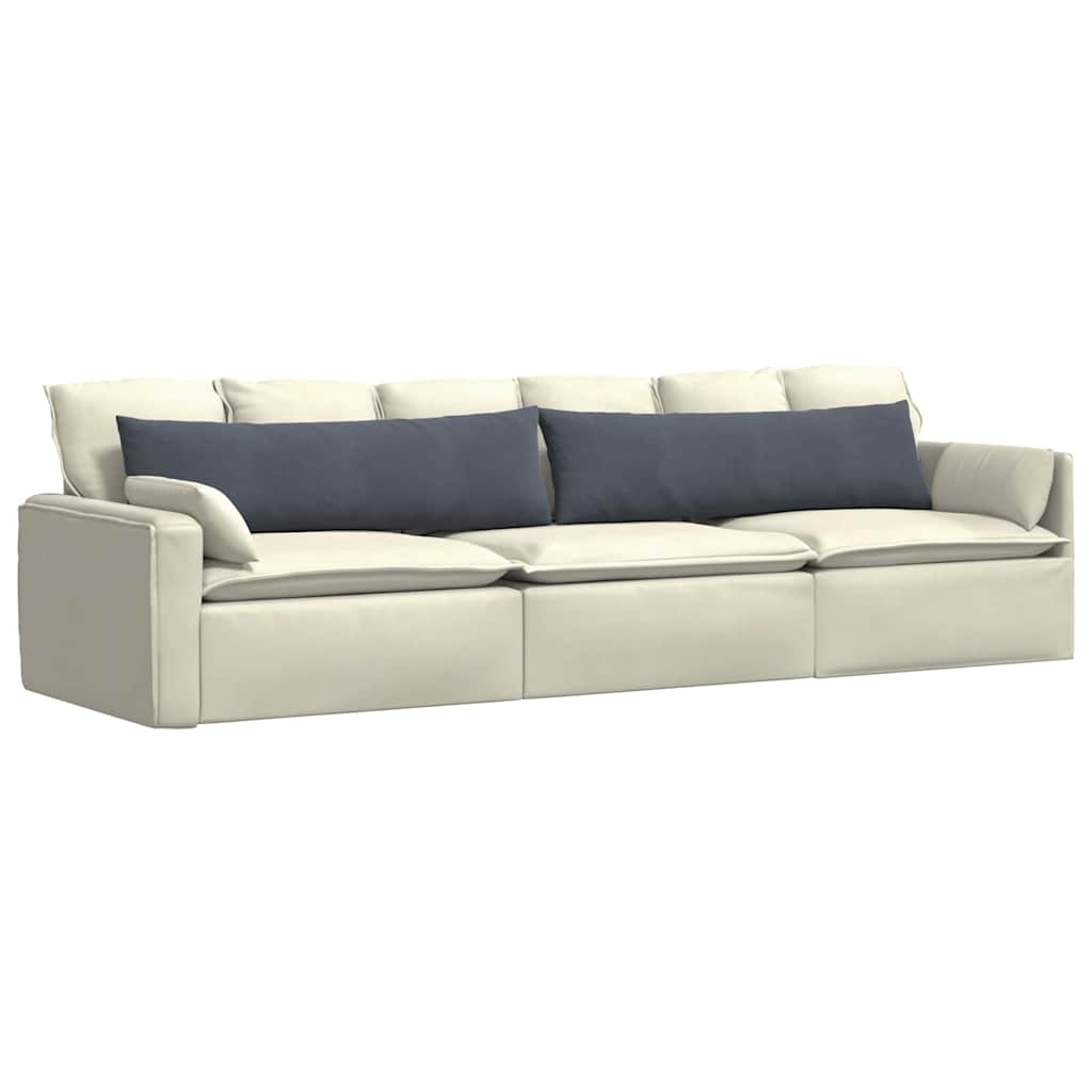 Sofakissen 2 Stück Blau 50 x 30 cm Cordstoff