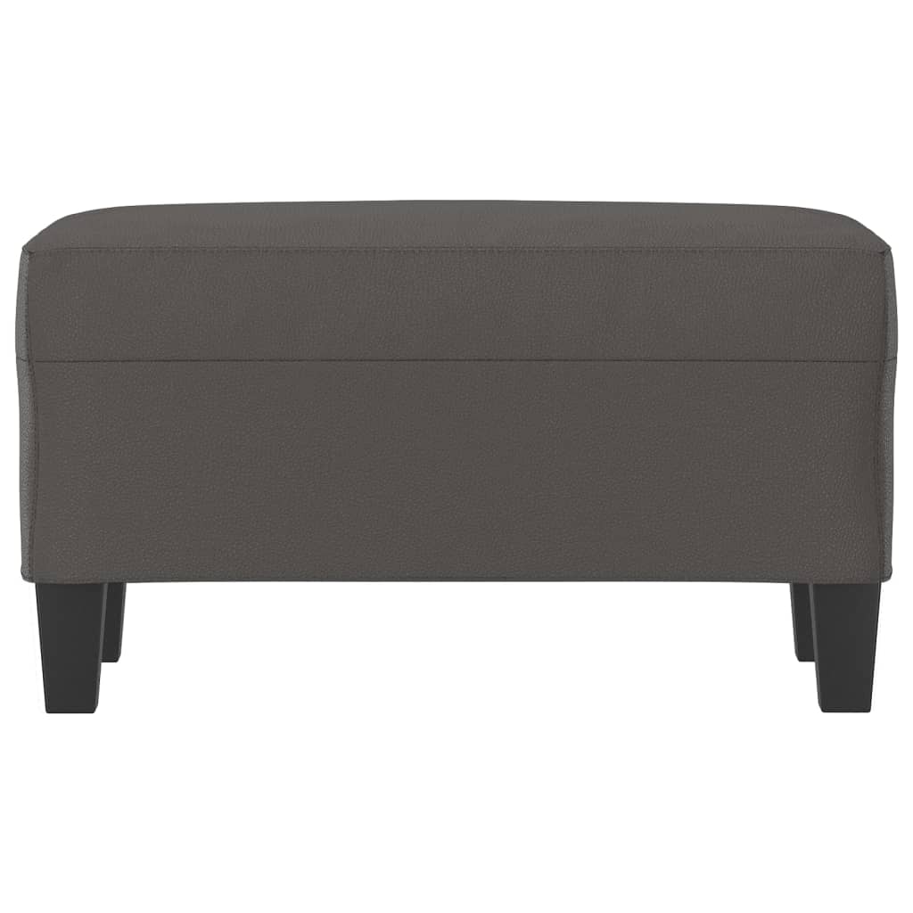 Sitzbank Schwarz 70x35x41 cm Kunstleder
