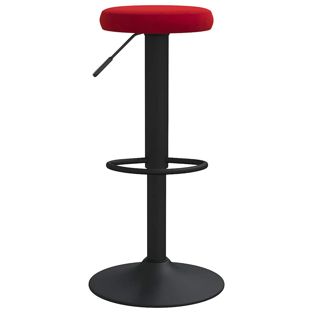 Barhocker 2 Stk. Schwarz Samt