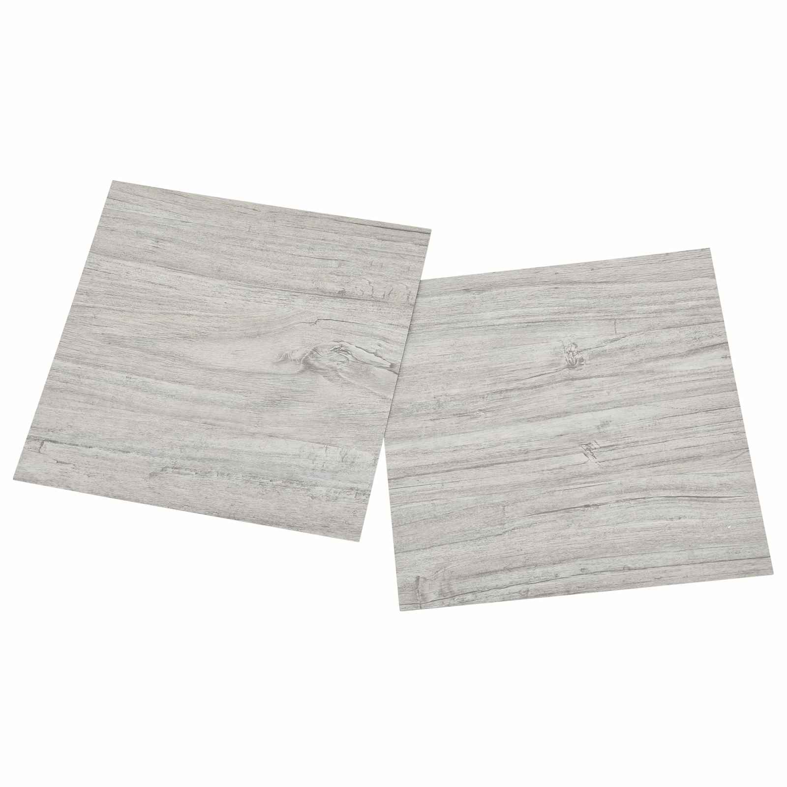 Selbstklebende Bodenplanken 30,5 x 30,5 cm 20 pcs PVC Betongrau