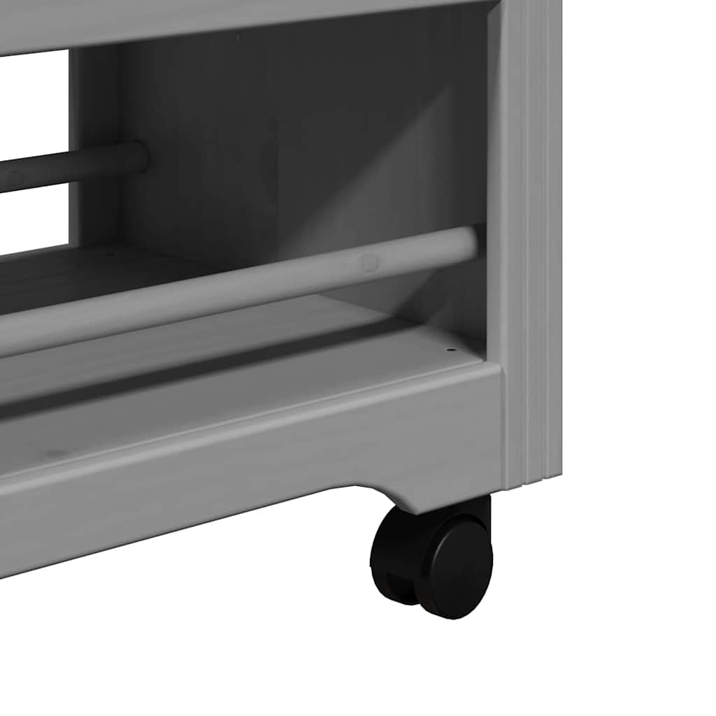 Küchenwagen BODO Weiß 67,5x45x80 cm