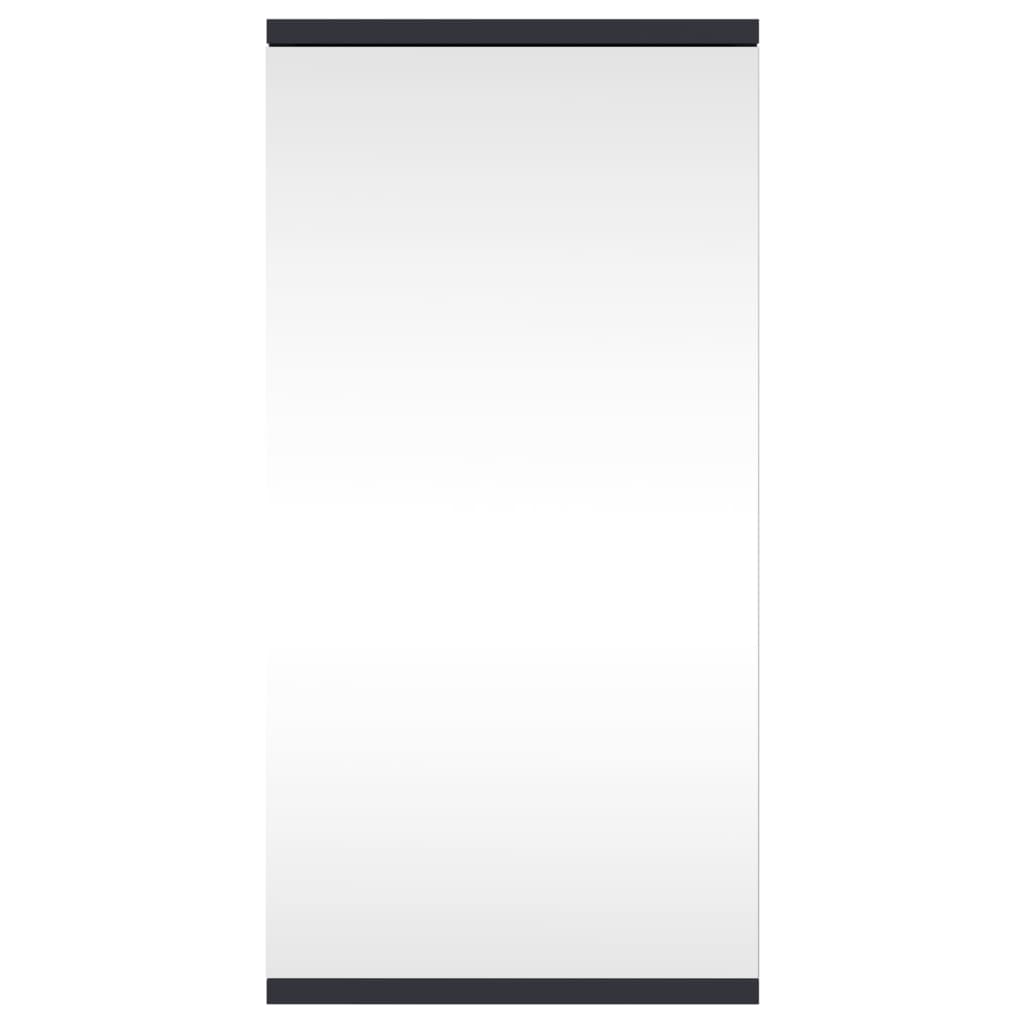 Eck-Spiegelschrank Weiß 30x24x60 cm