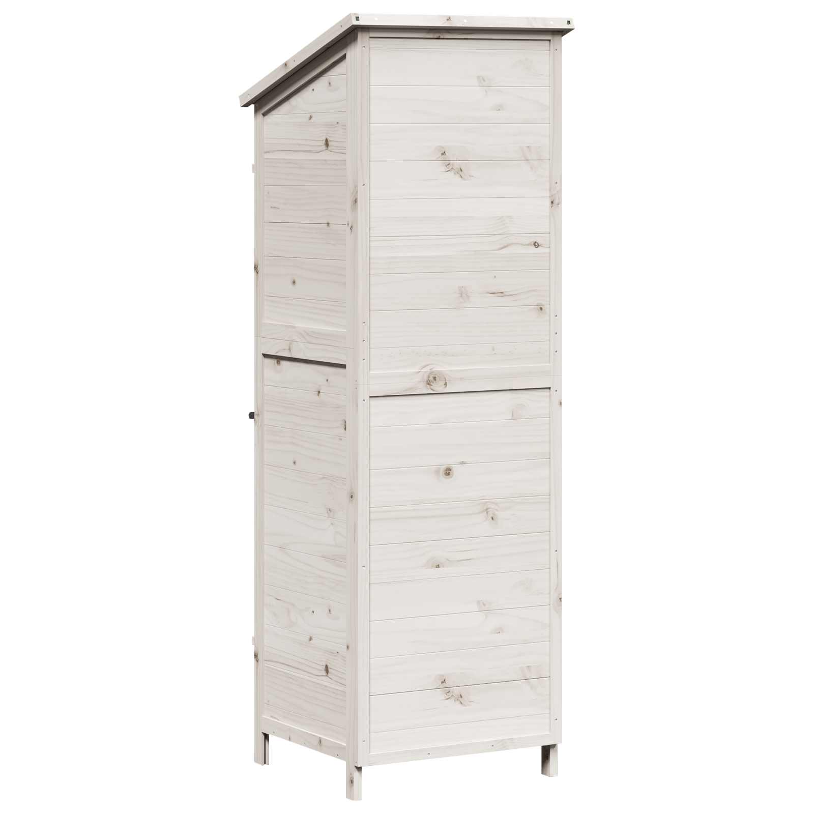 Gartenschuppen Natur 59 x 56 x 113,5 cm Massivholz aus Fichte