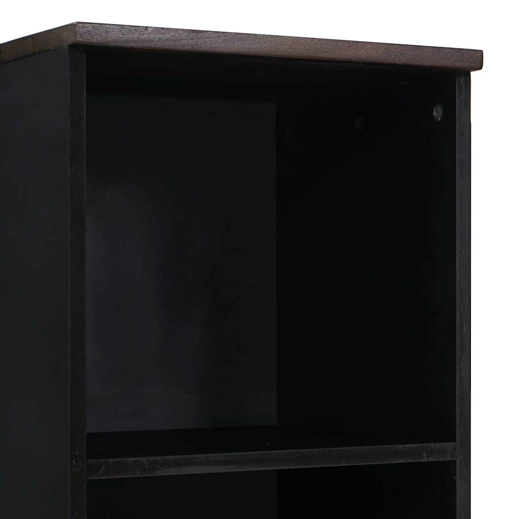 Badezimmerschrank Natur 38 x 33 x 160 cm Holzwerkstoff