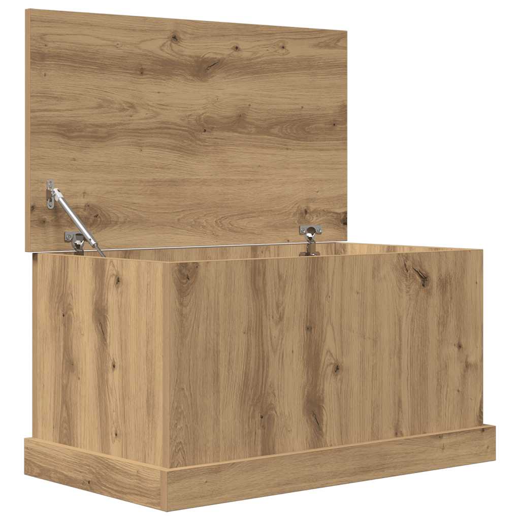 Aufbewahrungsbox Weiß 50 x 30 x 28 cm Holzwerkstoff