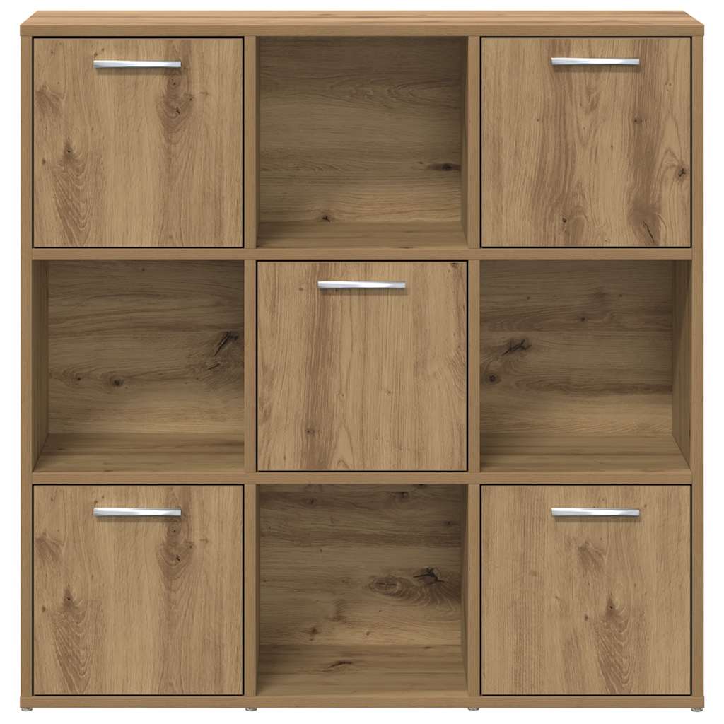 Bücherregal Weiß 90x30x90 cm Holzwerkstoff