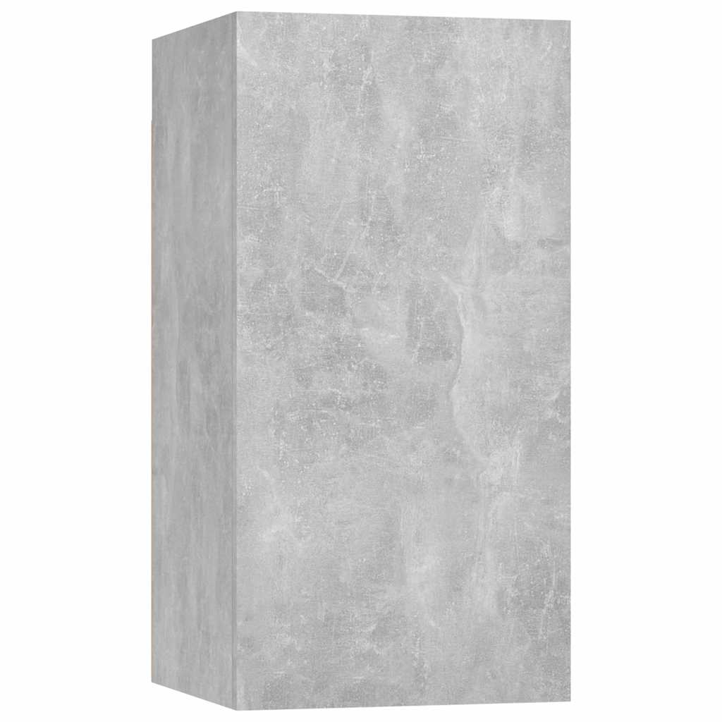 4-tlg. TV-Schrank-Set Weiß Holzwerkstoff