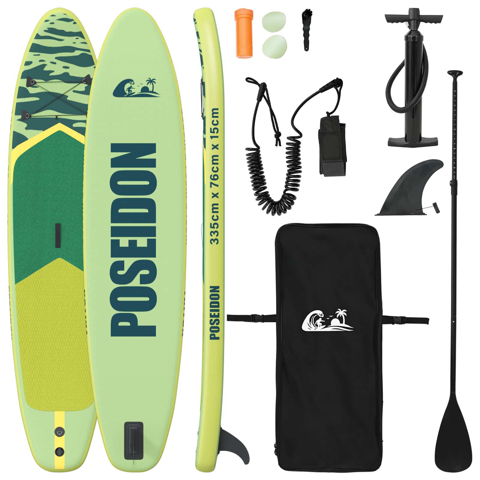 Aufblasbares Stand Up Paddle Board HYDROS 305 x 76 x 15 cm für