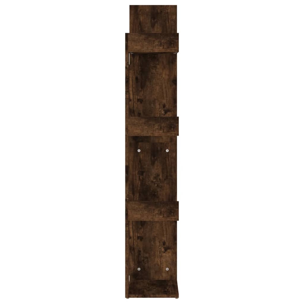 Bücherregal Weiß 86x25,5x140 cm Holzwerkstoff