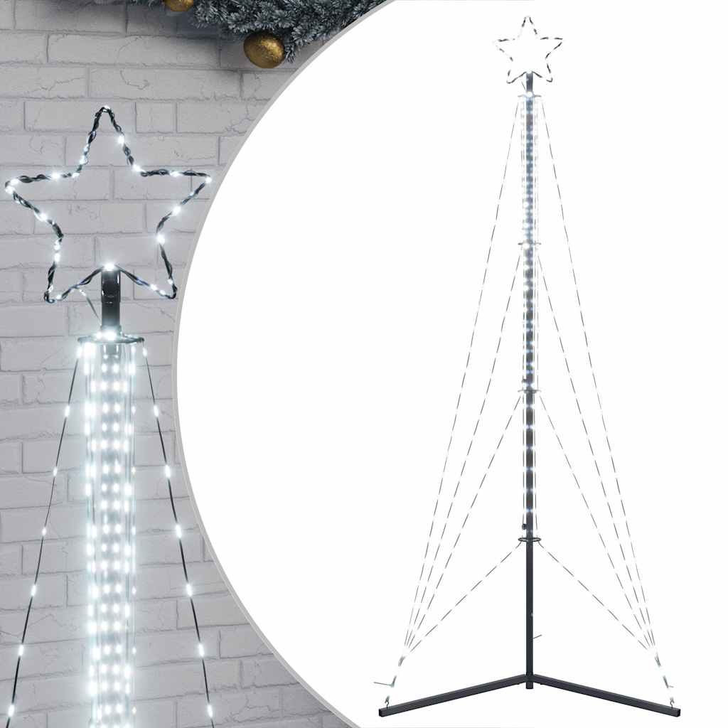 LED Weihnachtsbaum 363 LEDs Warmweiß 182 cm