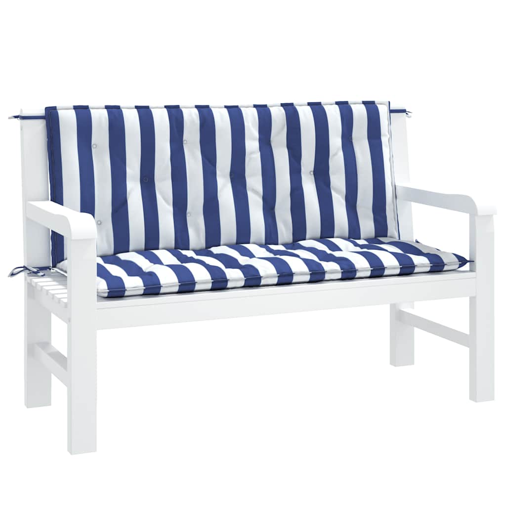 Gartenbank-Auflage Anthrazit 100x(50+50)x7 cm Oxford-Gewebe