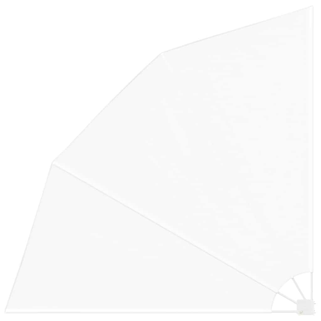 Faltbarer Balkonfächer Grau 210×210 cm