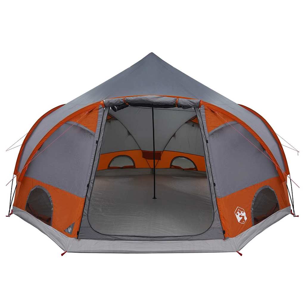 Dome Zelt für 4 Personen mit Dach Grün 505 x 450 x 248 cm