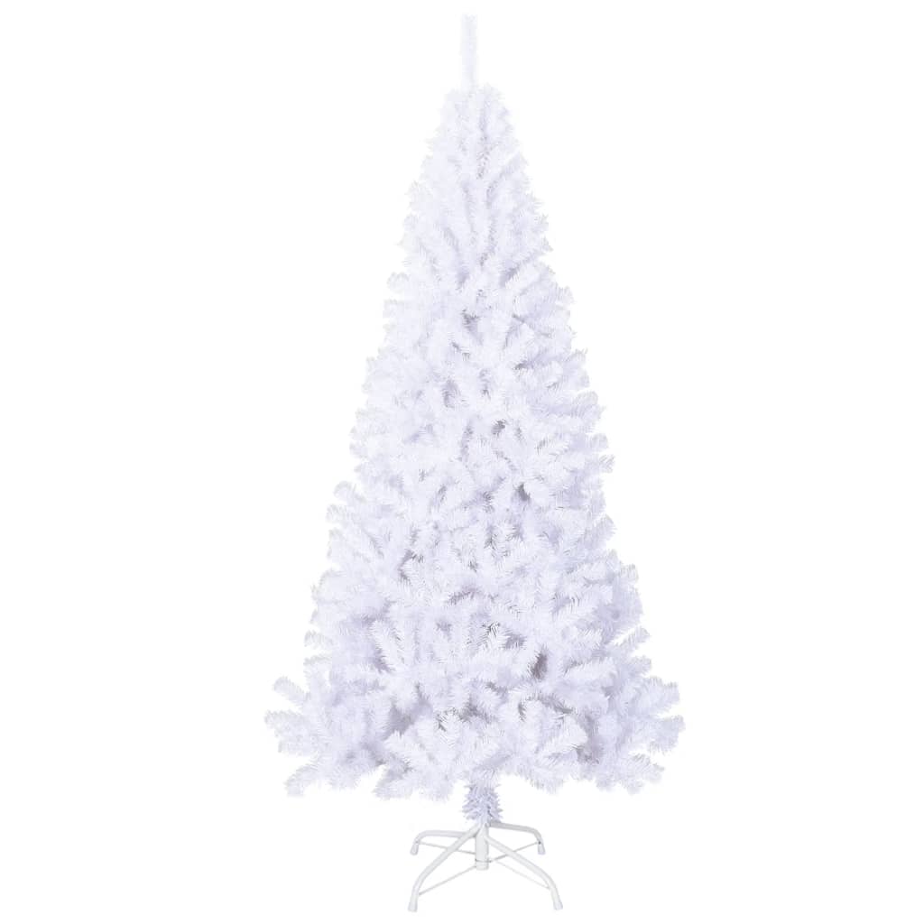 Künstlicher Weihnachtsbaum mit Dicken Zweigen Grün 150 cm PVC