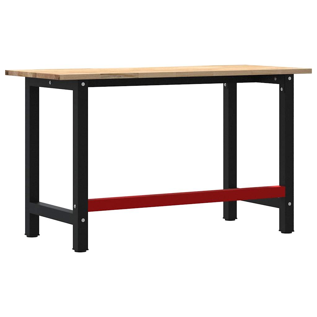 Werkbank 100x60x81,5 cm Massivholz Eiche