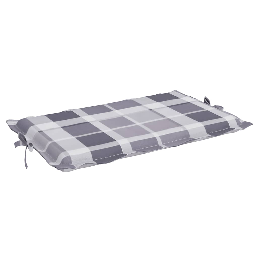 Sonnenliegen-Auflage Grau 186x58x4 cm Oxford-Gewebe