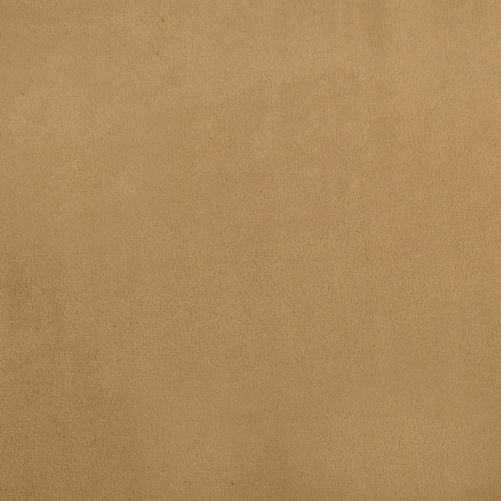 Hundebett Creme 70x40x24 cm Stoff