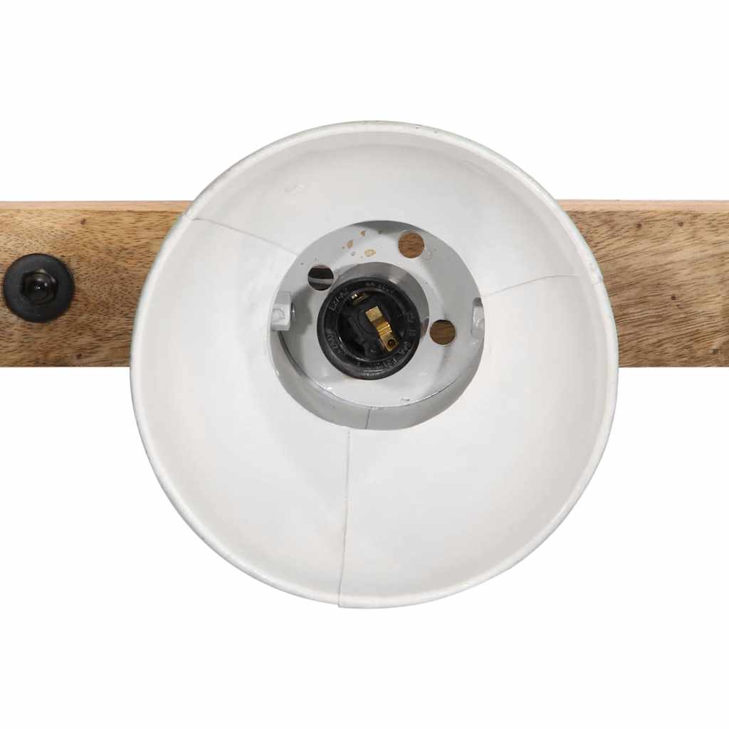 Wandlampe Industriestil Silbern 45x25 cm E27