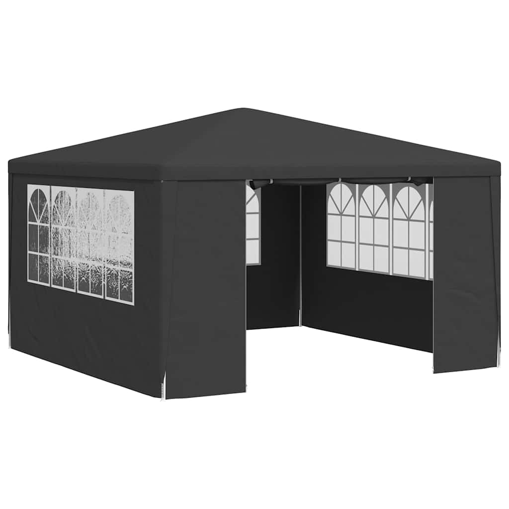 Party-Zelt Rot 200 x 200 x 240 cm PE und Stahl