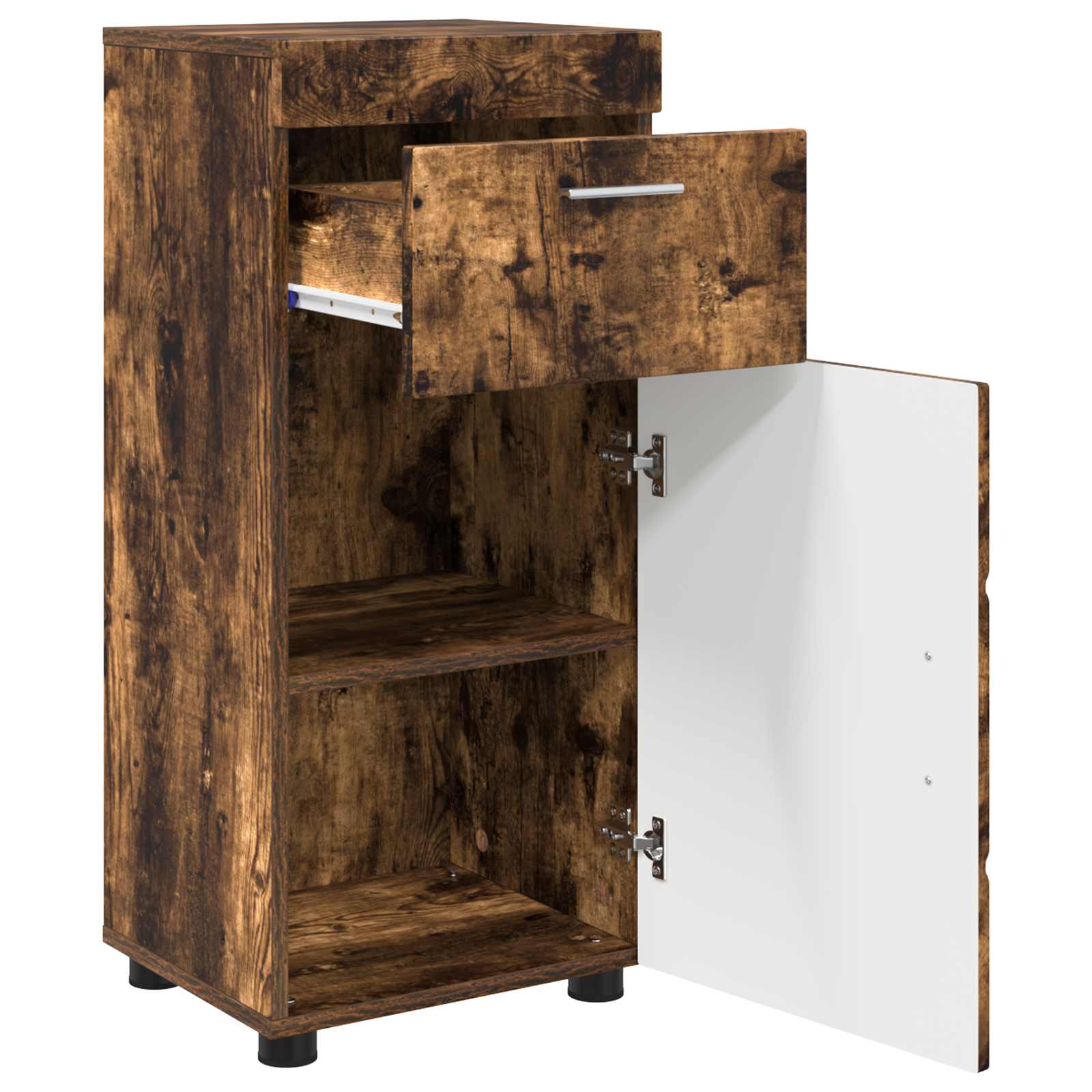 Badezimmermöbel-Set TULUM 2 pcs Weiß 60 x 34 x 63 cm