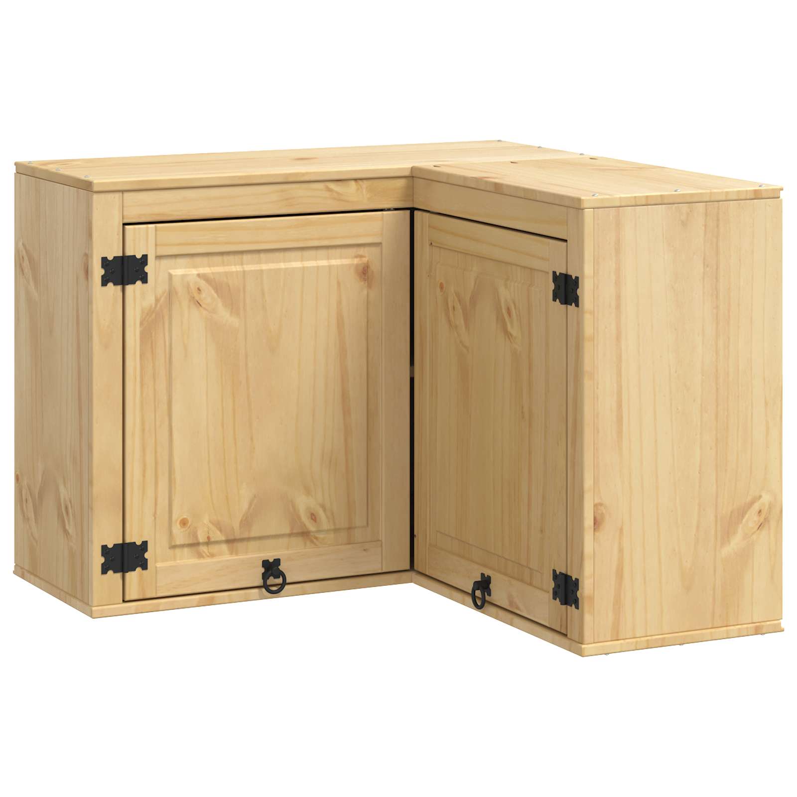 Schrank SKI Honigbraun 60 x 46 x 81,5 cm Massives Kiefernholz