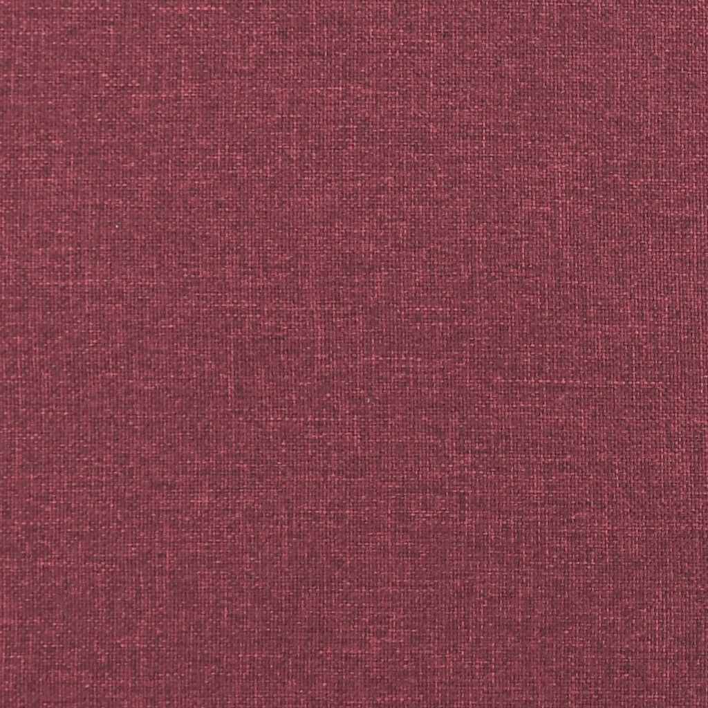 Chaiselongue mit Kissen Hellgrau Stoff