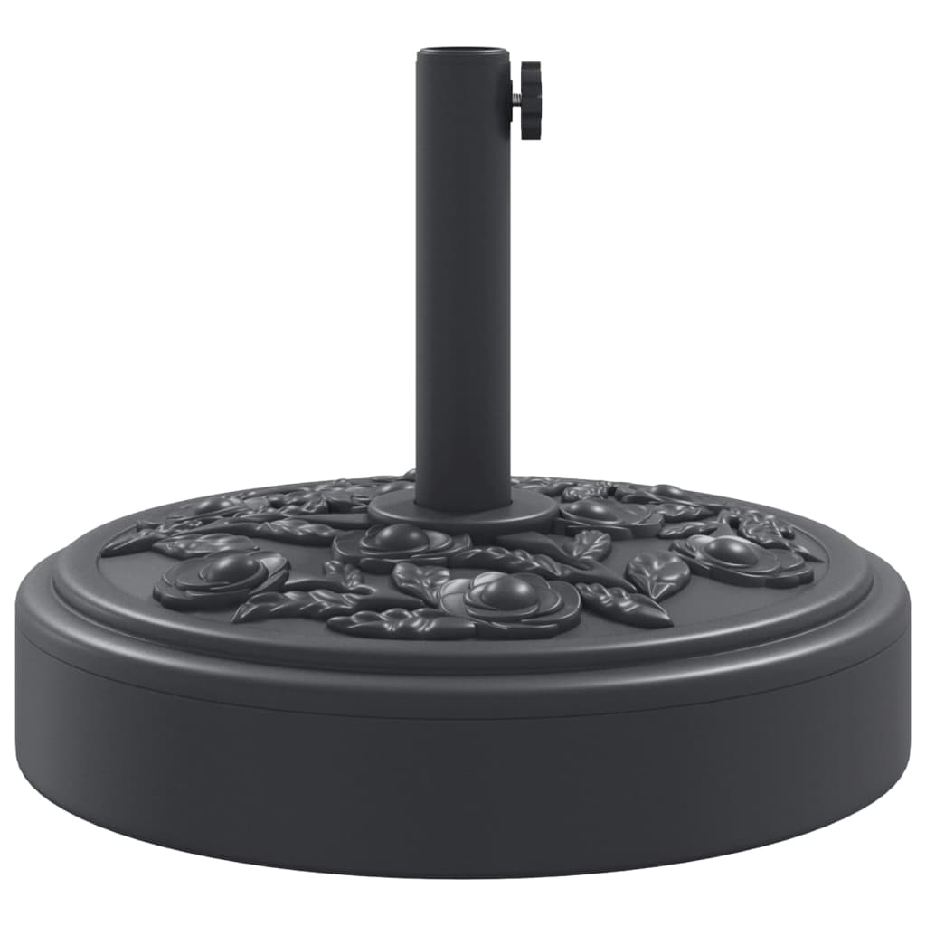 Sonnenschirmständer für Ø38/48 mm Mast 9 kg Halbrund