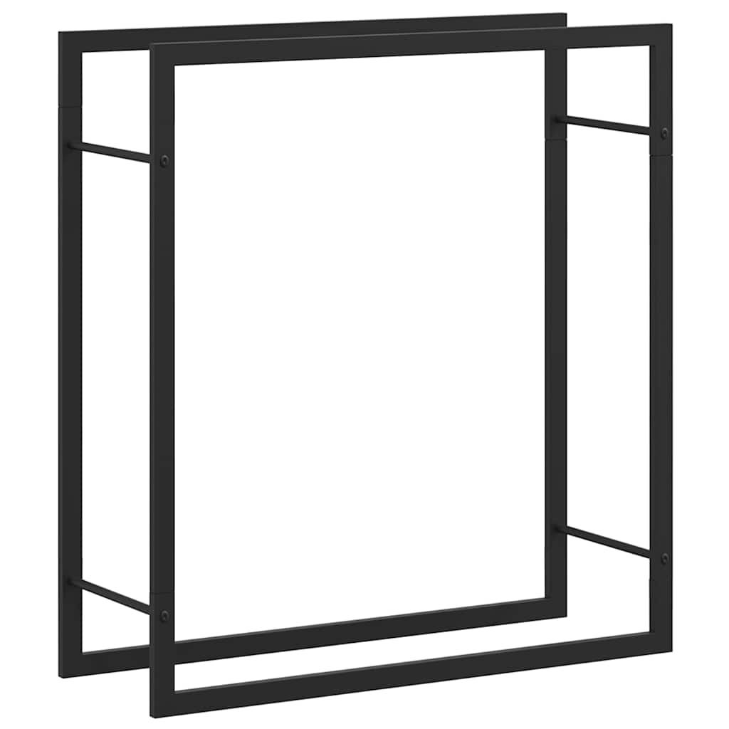 Brennholzregal 50x28x94 cm Edelstahl