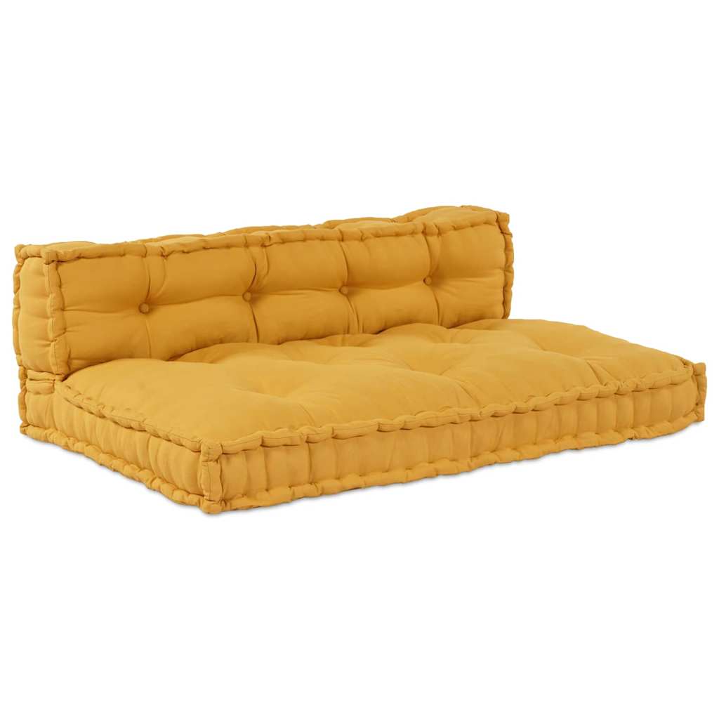 Palettensofa-Auflage Mehrfarbig Stoff Patchwork