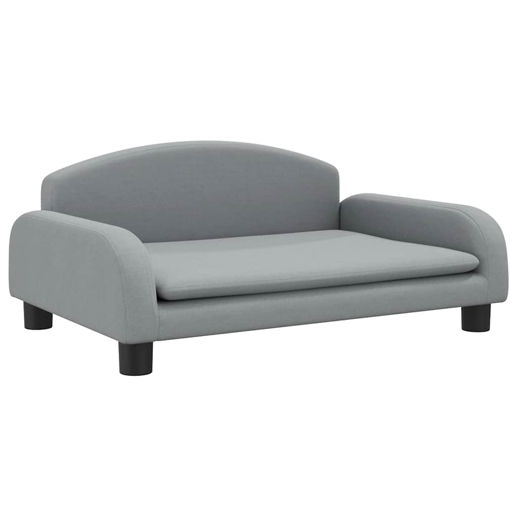 Hundebett Dunkelgrau 70x45x30 cm Stoff
