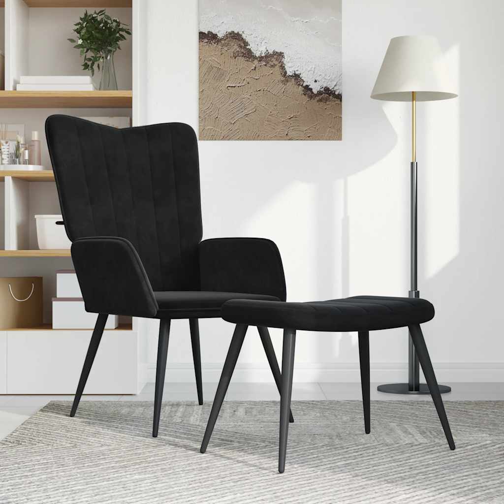 Relaxsessel Dunkelgrün Samt