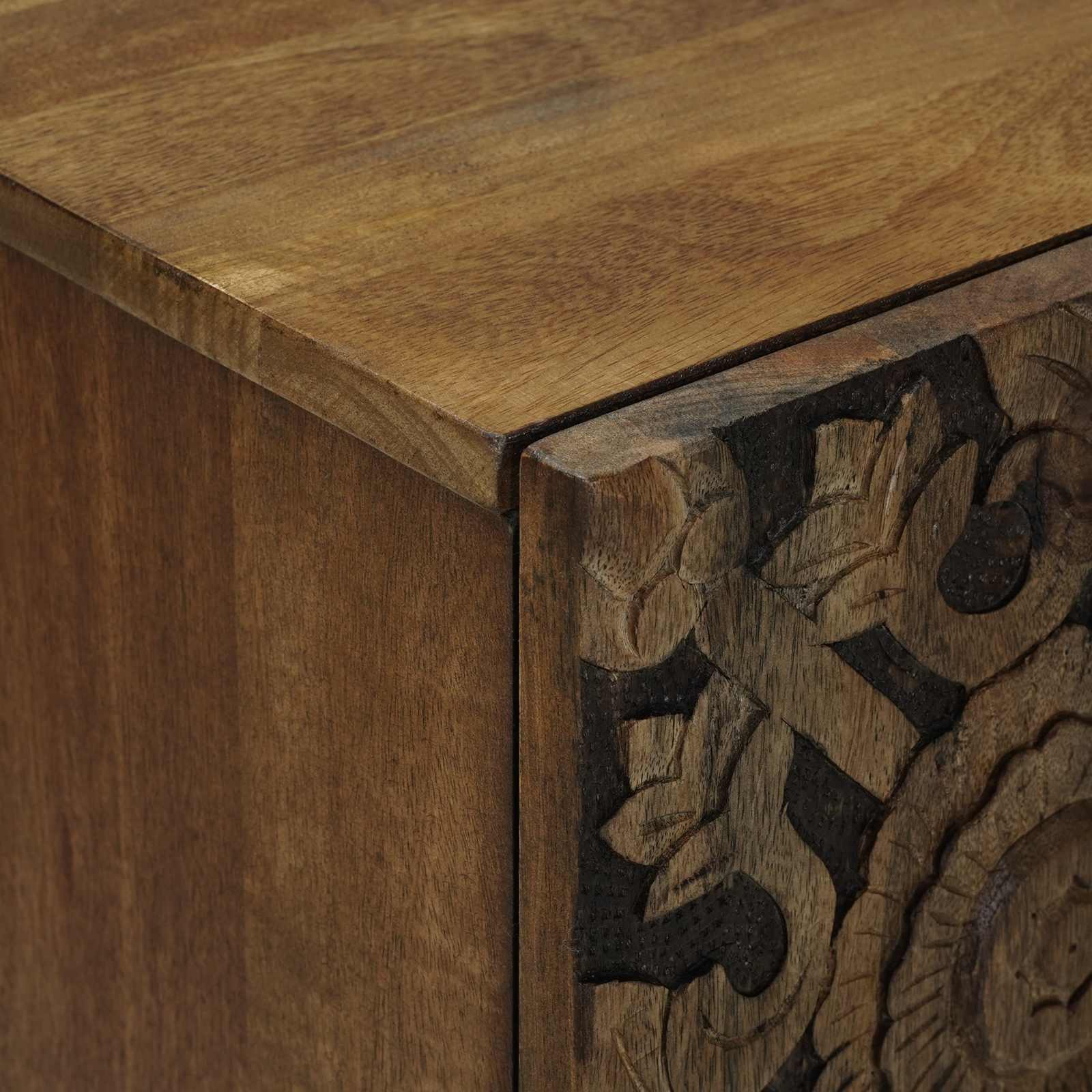 Aufbewahrungs-Sideboard Braun 60 x 33,5 x 75 cm