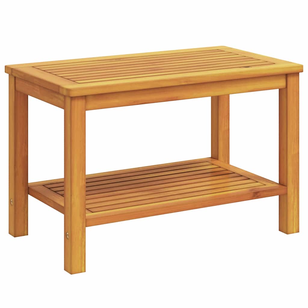 Beistelltisch Öl-Natur 70 x 40 x 45 cm Massivholz Akazie