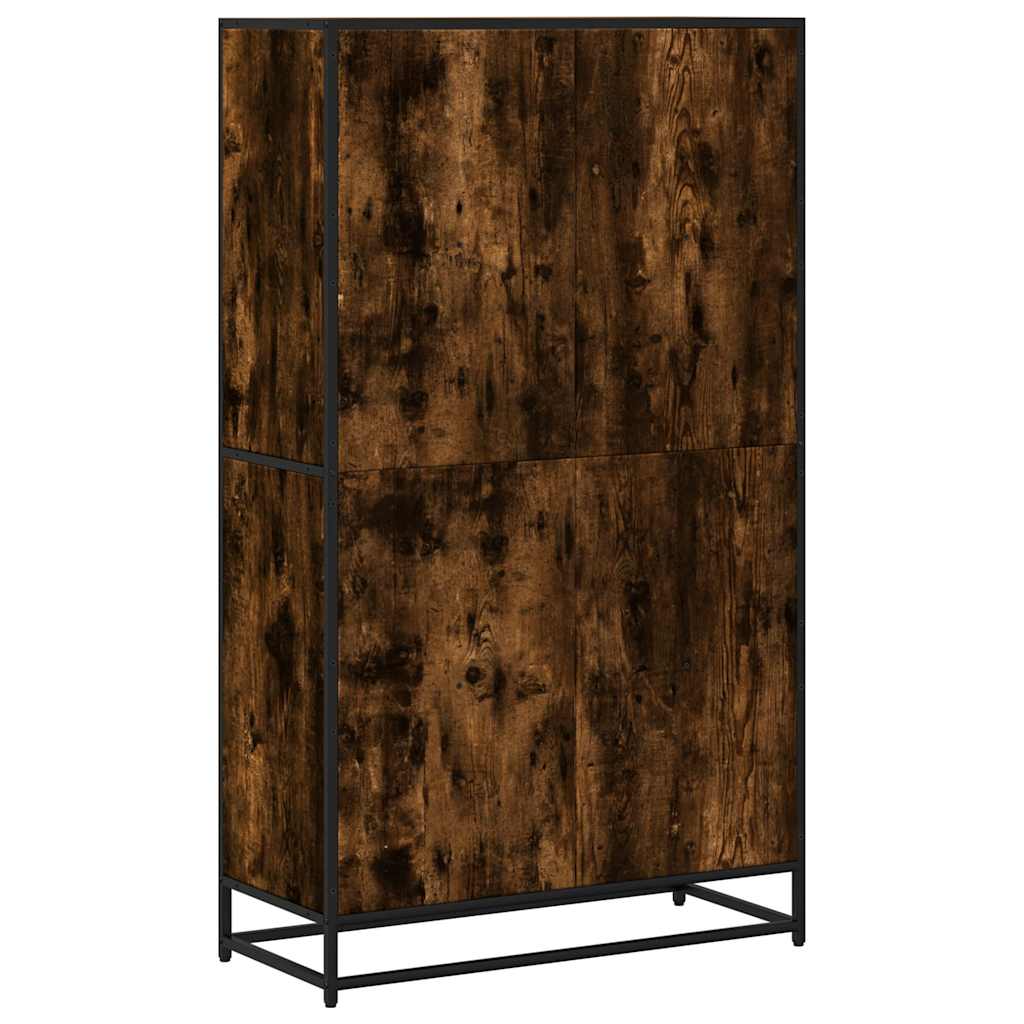 Bücherregal Schwarz 60x35x139 cm Holzwerkstoff