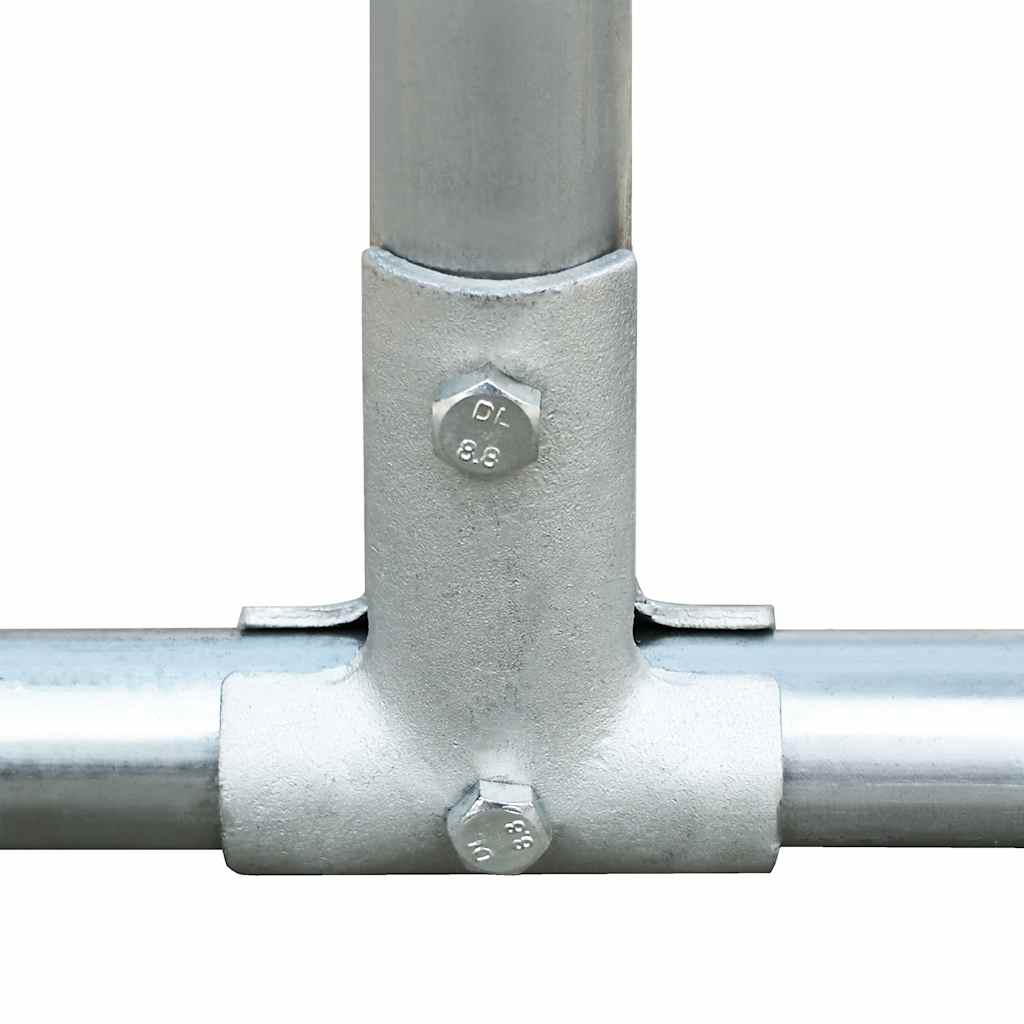 Outdoor-Hühnerkäfig 2,75x2x1,92 m Verzinkter Stahl