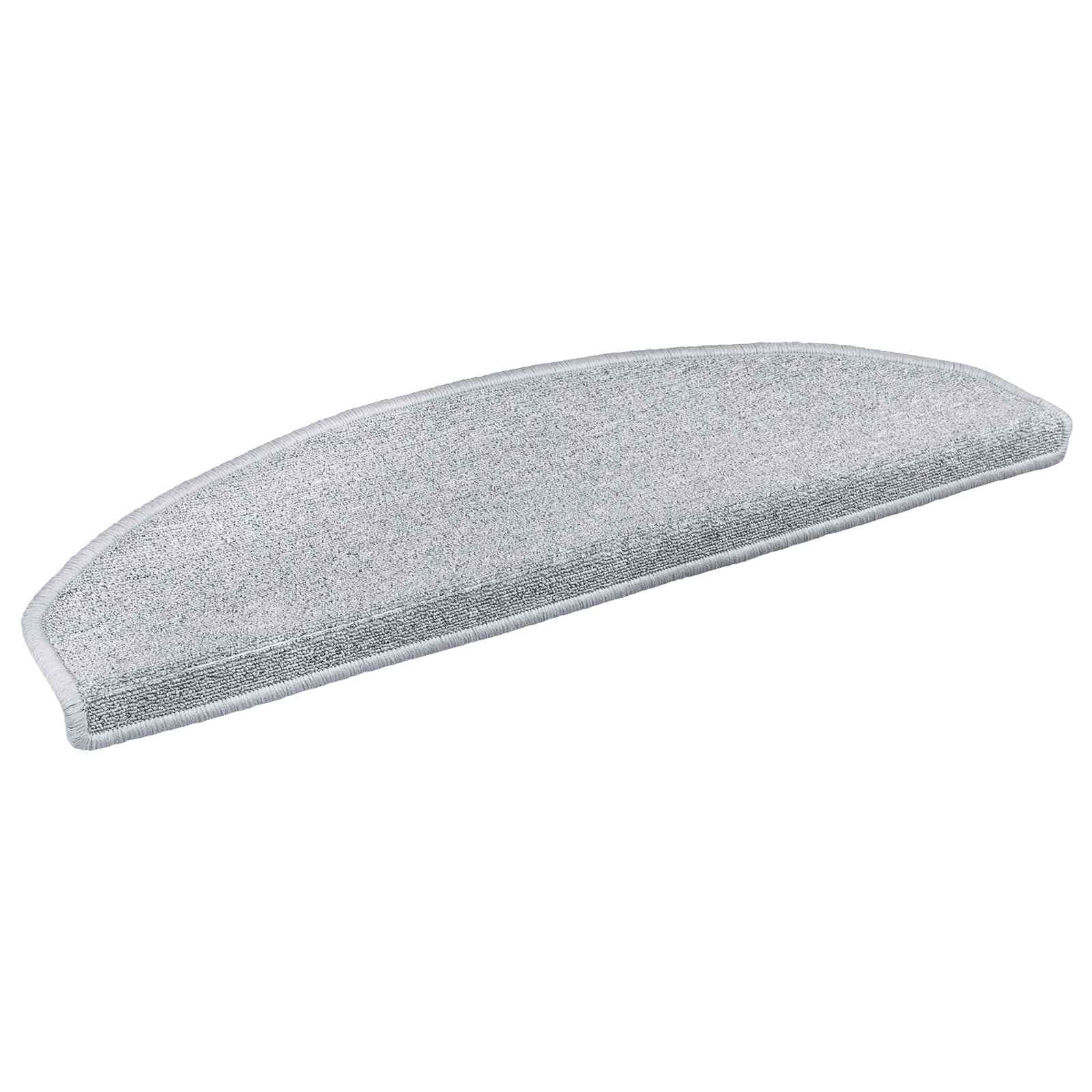 Stufenmatten 15 Stk. 56x17x3 cm Anthrazit Halbrund