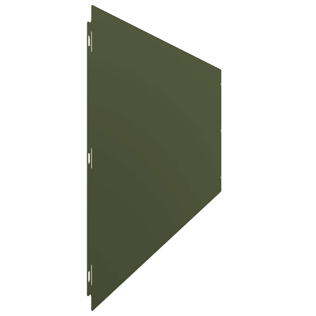 Raseneinfassung 10 pcs 10 x 103 cm Wetterfeststahl Rostig
