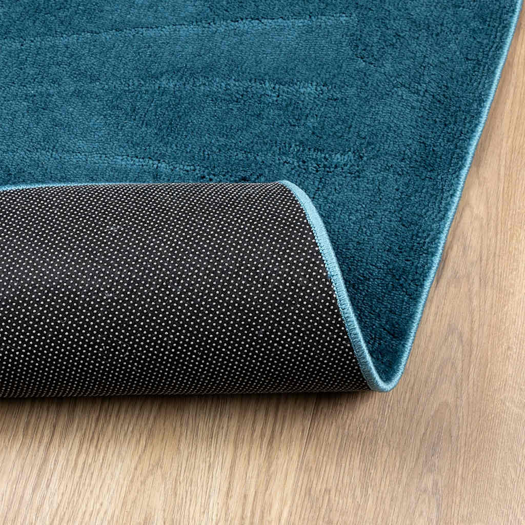 Teppich OVIEDO Kurzflor Anthrazit 120x120 cm