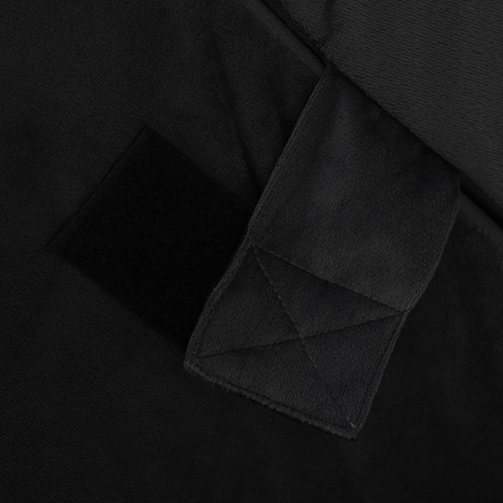 Keil Kopfkissen Grau 55 x 55 x 26 cm Viscoschaum